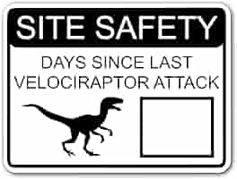 Amazon.com: Ninja Pickle Studios Site Safety - Days Since